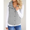 Valphsio Womens Casual Quilted Puffer Vest Lightweight Zip Up Drawstring