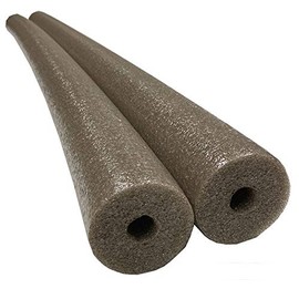 2 Pack Oodles Jumbo 55 Inch x 3.5 Inch Jumbo Swimming Pool Noodle Foam Multi-Purpose Brown