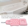Bathtub Cushion Soft Breathable Folding Headrest Back Support Bath Pillow