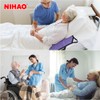 NIHAO Bed Positioning Pad with 8 Reinforced Handles 45" x
