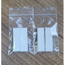 Crestron Horizon v1 White Buttons HZ-BTN-1-W-T Blank (4)