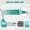 NBYT Letter Combination Padlock,Short Word or Acronym Lock, Gym Changing