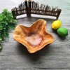 JFFLYIT Creative Wood Bowl - Root Carved, Handmade, Natural Real