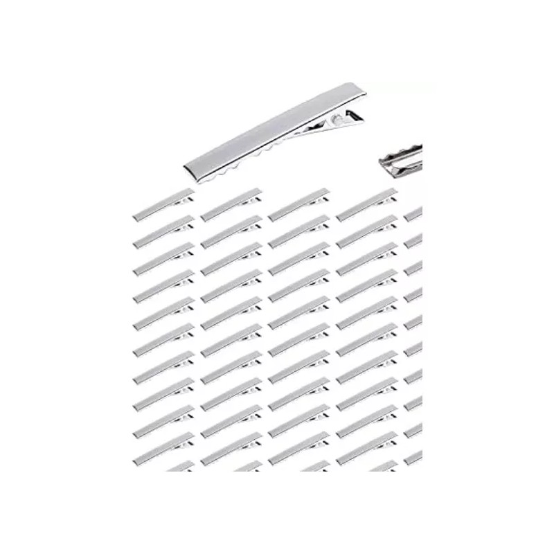 Nanis Broche Cocodrilo 100 Piezas Para Moño 4.5 Cm