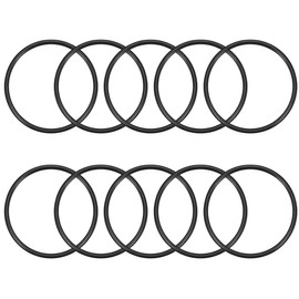 sourcing map Pack of 10 O Ring Sealing Rings 63 mm x 56 mm x 3.5 mm Metric Nitrile Rubber Flow Ring Rubber Replacement Seal for Cream Dispenser Pump Quick Coupling Transfer Adapter
