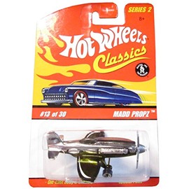 Qiyun Hot Wheels Classics Silver Black Madd Propz 13 Series 2 M M Spectraflame 2005