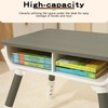Kids Study Desk And Chair Set Height Adjustable Graffiti Desktop
