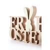 Heitmann Deco Wood 'Ostern’ Lettering with Hare – Easter bunny