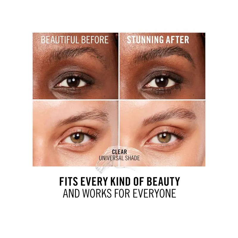 Rimmel 림멜 런던 킨드 앤 프리 클리어 브로우 왁스 바르기