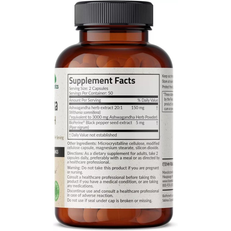 Stress & Mood Support Cápsulas naturales para los nervios la