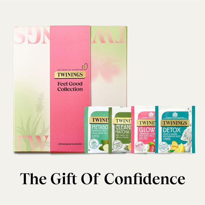 Twinings Superblends Feel Good Collection Gift Box | Green Tea