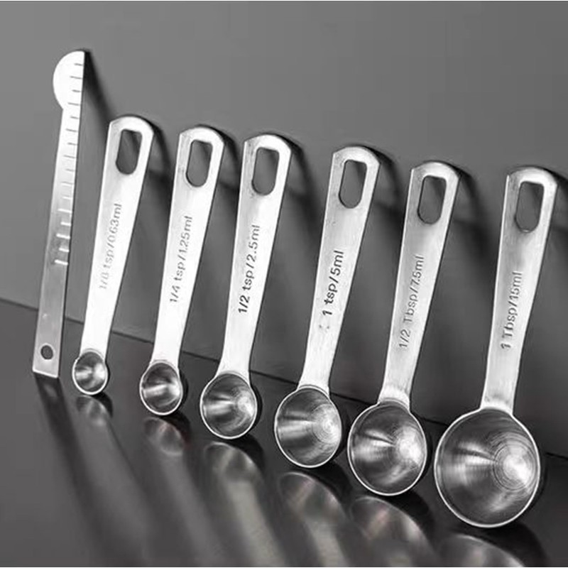 Measuring Cup Set Stainless Steel for Liquids and Solids with