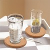 Cork Coasters for Drinks Absorbent - 6 Pcs Cork Coasters