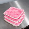 AutoFiber Double Flip Rinseless Wash Microfiber Towel Pink | 3