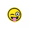 Unbranded EMOJI - YELLOW FACE - STICKING TONGUE OUT -