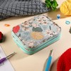 JOZEA Crochet Hooks Case, Empty Zipper Storage Organizer Bag with