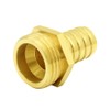 Hooshing 2PCS Garden Hose Male Adapter 5/8" Barb x 3/4"