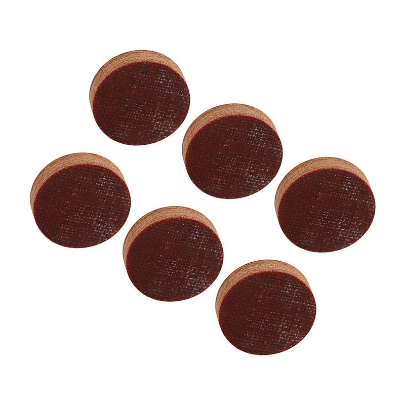 6pcs Billiard Pool Cue Tips 14mm Crystal Pool Cue Tips