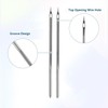10pcs Canvas Leather Tent Shoes Sewing Awl Needle Repair Tool