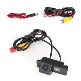 Topteng Car Reverse Backup Camera, Reverse Back Up CDD Camera Fit for Fo-rd MONDEO/for FIESTA/for FOCUS HATCHBACK/for S-Max/for KUGA