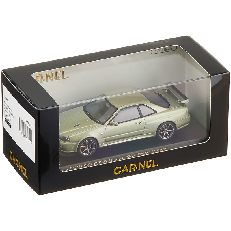 CARNEL CN430203 1/43 Nissan Skyline GT-R VspecII Nur (BNR34) 2002