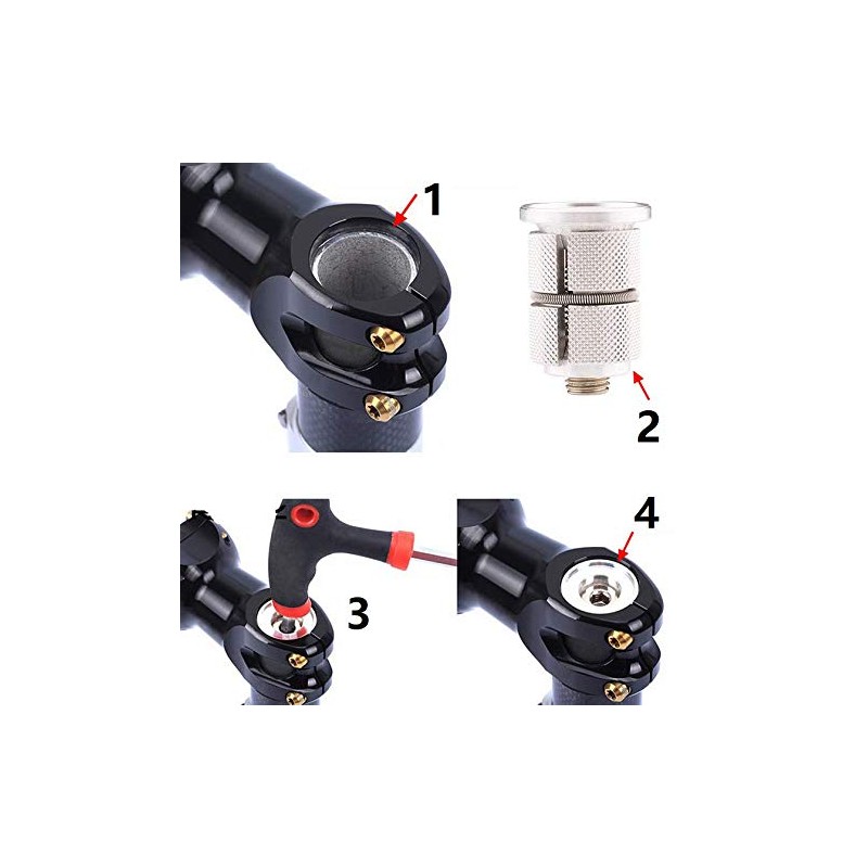 Free-fly Bike Stem Headset Top Cap,Aluminum Alloy Bicycle Headset Top