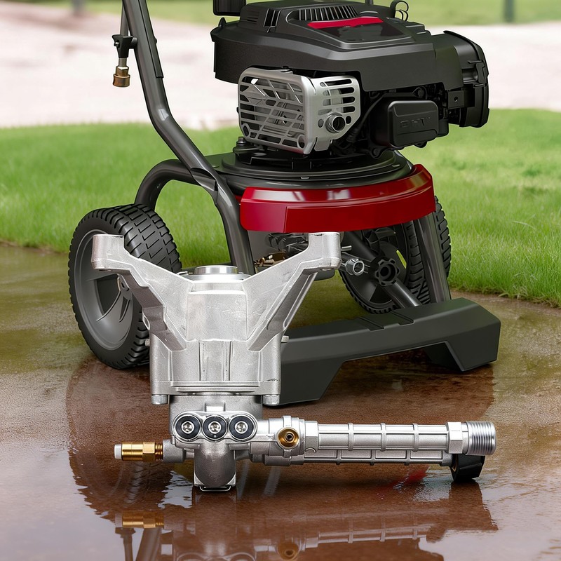 Mikatesi 7/8" Shaft Vertical Pressure Washer Pump with 5 Nozzle