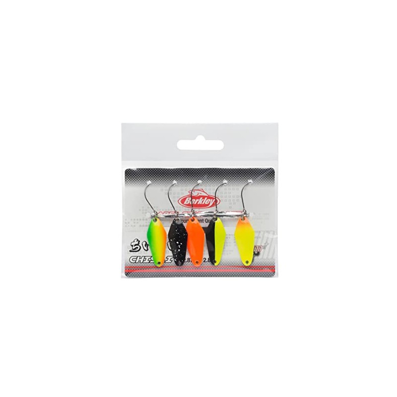 Berkley Area Game Spoons 5 Pack - Small Wobble Spoon