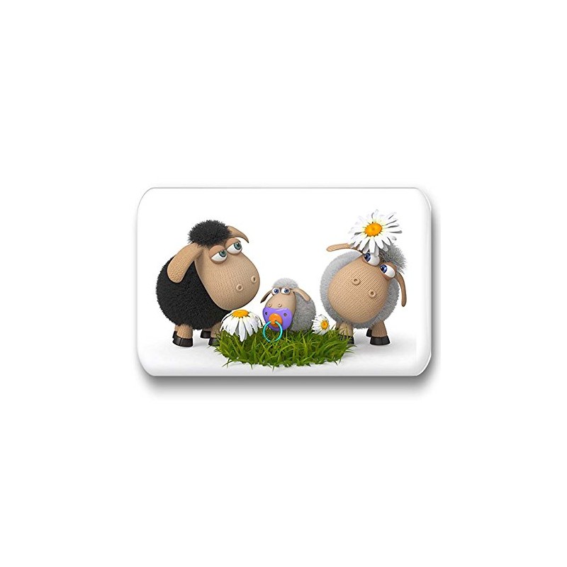 Merchandise for Fans Funny 3D Sheep Fridge Magnets 7 x