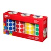 Apli Kids 4 Rolls Round Colour Stickers - 20mm 20mm