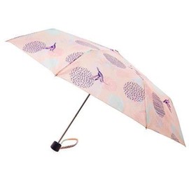 A2Z Ladies Supermini Umbrella Folding Umbrella Pastel Bird AOP Windproof Weather Resistant Women Compact Umbrellas Brolly Portable Shade Travel Umbrella Canopy