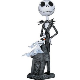 Tim Burton's The Nightmare Before Christmas Head Knocker Jack & Zero bobinguheddo