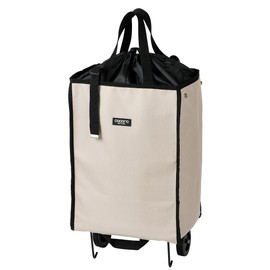 レップ(Rep) Cocoro(コ・コロ) ショッピングカート キュイール ハンディトートカート グレー 30L 荷物フック 無地 折り畳み式 ポケット収納 保冷 保温 エコバッグ 買い物 おしゃれ 可愛い シンプル 便利 コンパクト 軽量 キャンプ 運動会 花見 542514