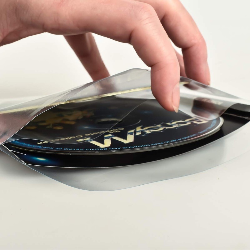 3L Double CD Case with Space for One Cover -