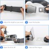 Airplane Seat Belt Extender, 7-32" Airline Seatbelt Extender Adjustable -