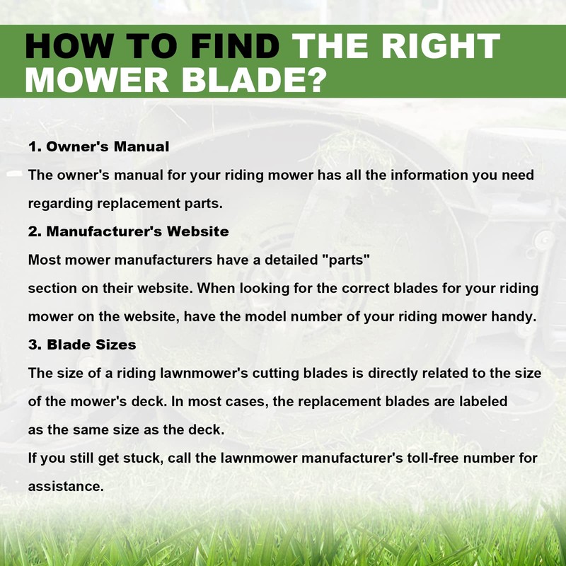 Aeagle High Lift Blade 33 inch Deck for MTD Cub