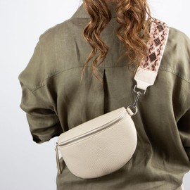 Dostany Leather Crossbody Bag for Women, Fanny Pack Women Crossbody, Leather Belt Bag, Sac Bandouliere Femme, Sling Bag for Women