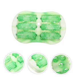 minkissy Foot Roller Massager PVC Foot Massager for Plantar Fasciitis Relief 2-Piece Set Beads for Relaxation and Muscle Recovery Random Color