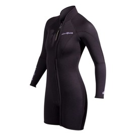NeoSport Wetsuits Women's Premium Neoprene 3mm Step-In Jacket, Black, 12 - Diving, Snorkeling & Wakeboarding