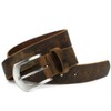 Nickel Smart Distressed Rose Belt - 36"