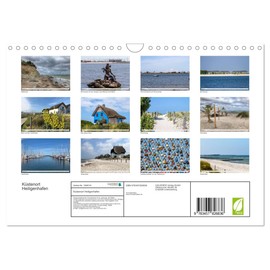 Küstenort Heiligenhafen (Wandkalender 2026 DIN A4 quer), CALVENDO Monatskalender