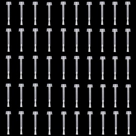 Minelife 50 Pieces Dip Replacement Brush, Nail Polish Replacement Brush Dipping Powder Liquid Replacement Brush for Dipping Powder Base Coat, Top Coat & Activator Brushes