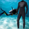 1.5MM Diving One Piece Swimsuit Wetsuit Long Sleeve for Snorkeling