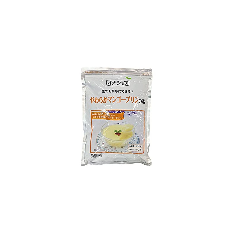 Inashuku Handmade Drinking Tea, Soft Mango Pudding, 25.6 oz (750