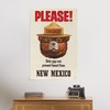 Lantern Press 24x36 Inch Giclee Print, New Mexico, Smokey Bear,