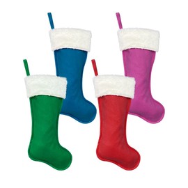 LinaGarten Christmas Stockings Holiday Christmas Decorations Gift Xmas Stocking Decor Xmas Tree Fireplace for Family Girl Boy(4, Multi-Big)