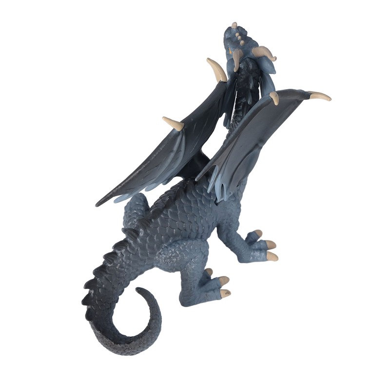 Dragon Model Figure Blue Plastic Vivid Cute Style Educational Dragon