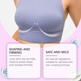 Crema De Cuidado Para El Pecho, Masaje Hidratante Nutritivo Para La Piel Del Busto, Mejora Suavidad Y Elasticidad, Uso Diario Para Cuidado Natural