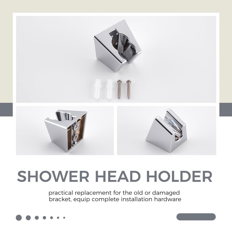 Hand Shower Bracket with Two Slot, Aomasi Bathroom Shower Head