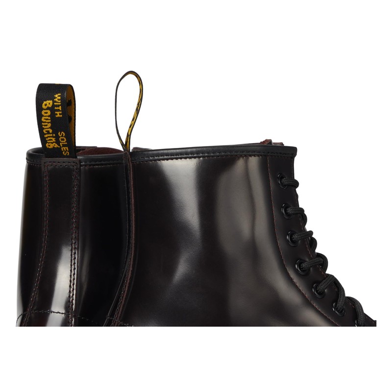 Dr. Martens Unisex 1460 Combat Boot, Cherry Red, 4 US